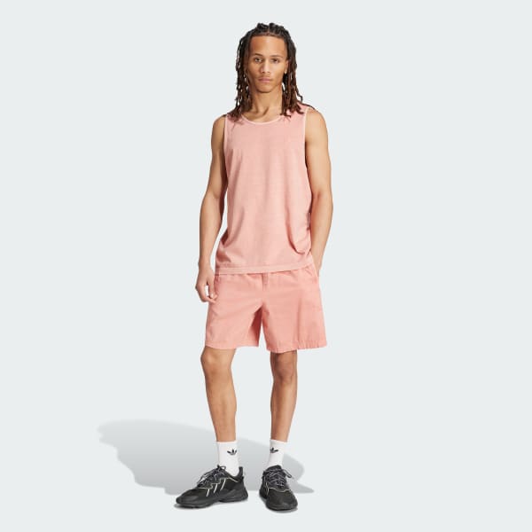 Red Trefoil Essentials+ Dye Tank Top
