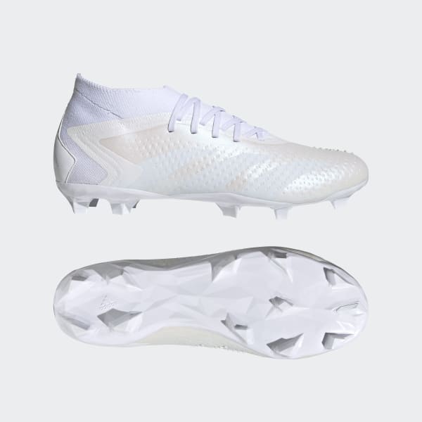 Λευκό Predator Accuracy.2 Firm Ground Boots