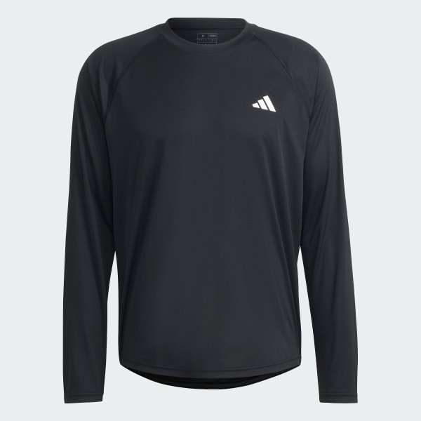 お手頃価格 adidas Shipping Free | Black - Tee Sleeve Long Tennis Club ウェア