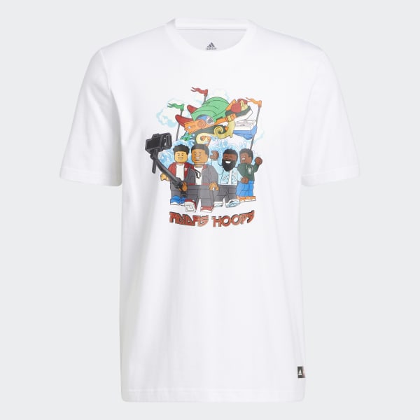 White adidas x LEGO® T-Shirt China Series 2 SS820
