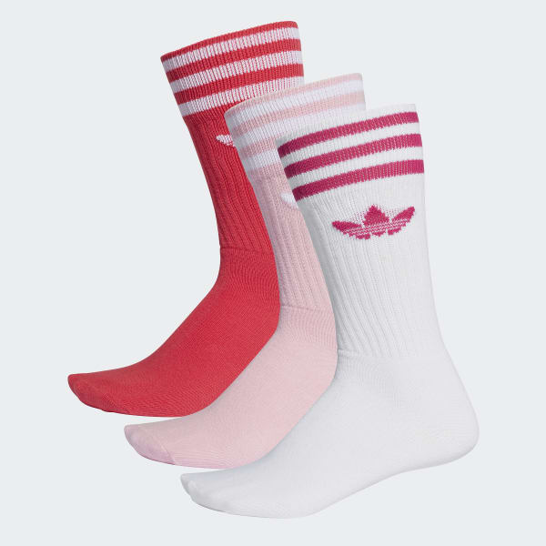 chaussette adidas rouge