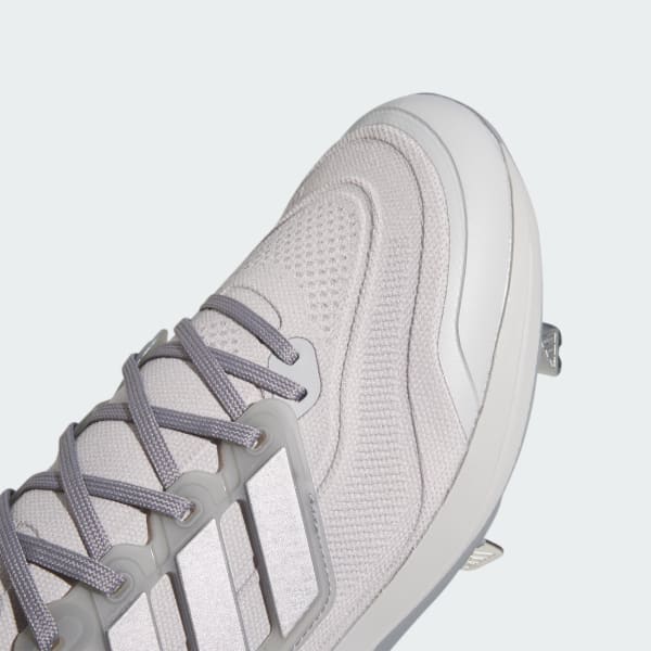 Grey adidas baseball cleats on sale