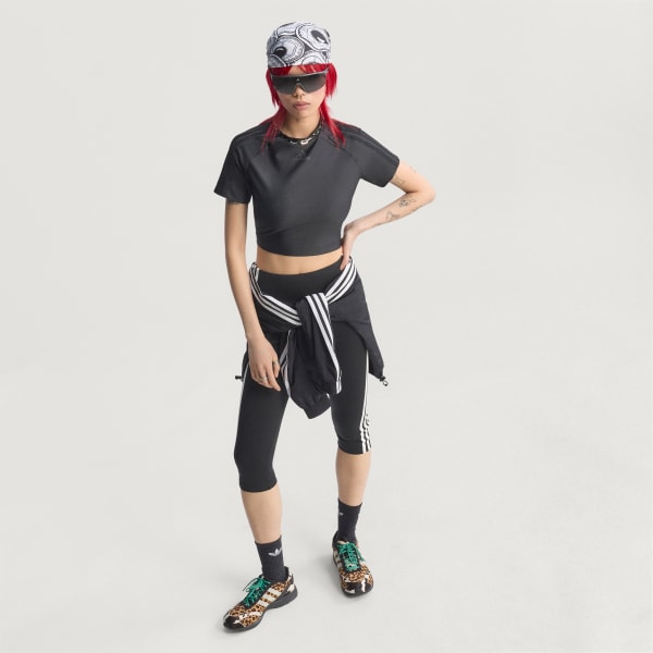 Black Teamgeist Adicolor Baby Tee