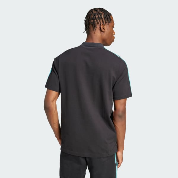 Black MERCEDES - AMG PETRONAS FORMULA ONE TEAM DNA POLO