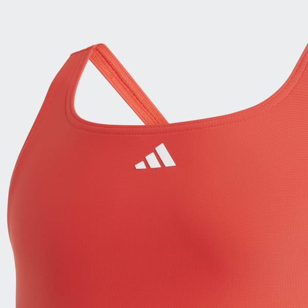 adidas Cut 3-Stripes Swimsuit, Girl's, Vicblu/Viofus/Lucfuc, Size 4-5  Years: Buy Online at Best Price in UAE 