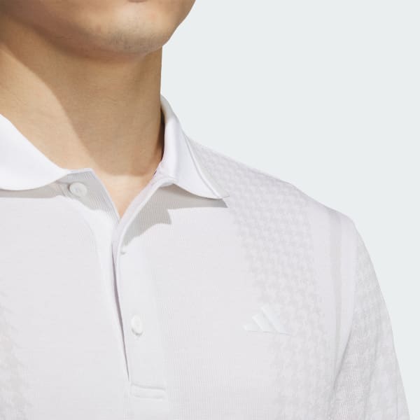 아디다스 프라임니트 심리스 긴팔 폴로 셔츠 - White | adidas 아디다스 프라임니트 심리스 긴팔 폴로 셔츠 - White | adidas