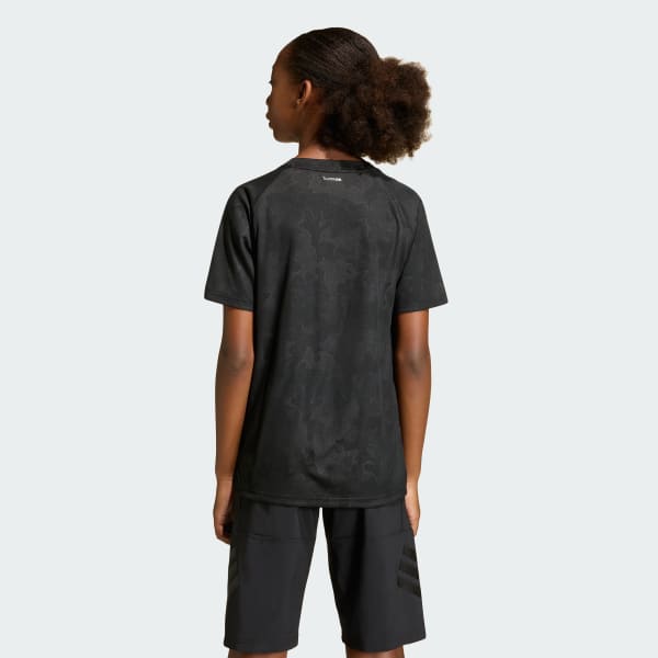 Schwarz SPORT ICONS STRUCTURED T-SHIRT
