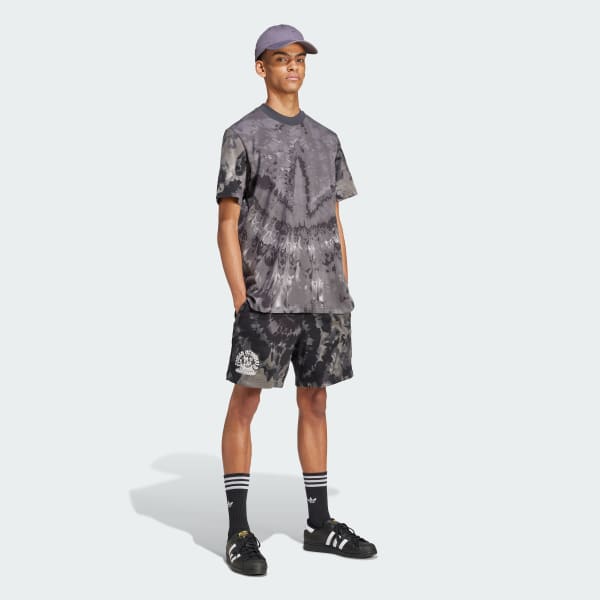 adidas Tie-Dyed Shorts - Black | adidas UK