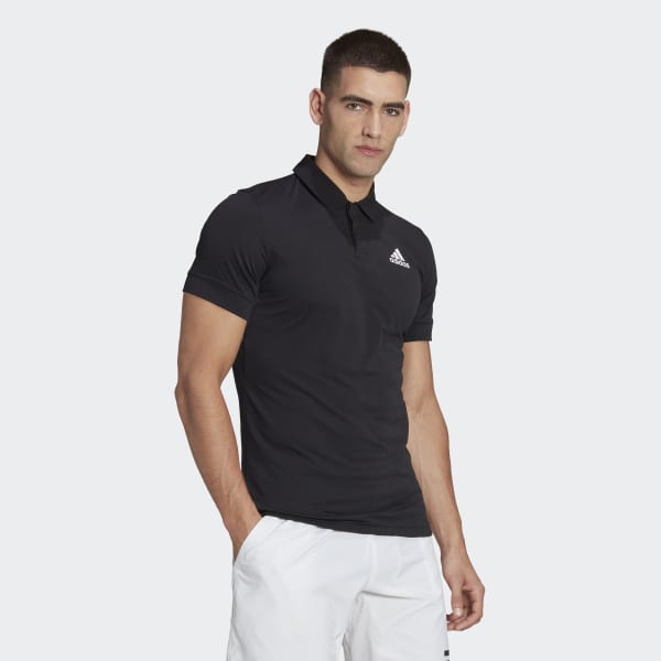 Zwart Tennis New York FreeLift Poloshirt O3140