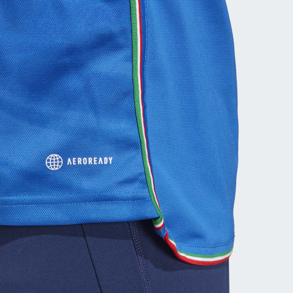 adidas Italy 2023 Home Long Sleeve Jersey - Blue | Men's Soccer | adidas US