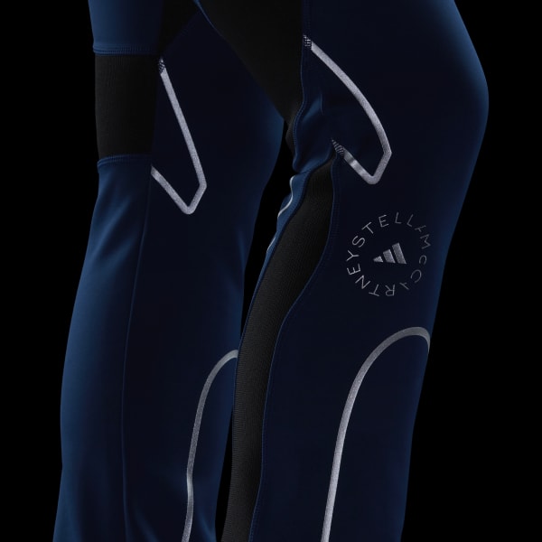 Blauw adidas by Stella McCartney Knit Mix Broek