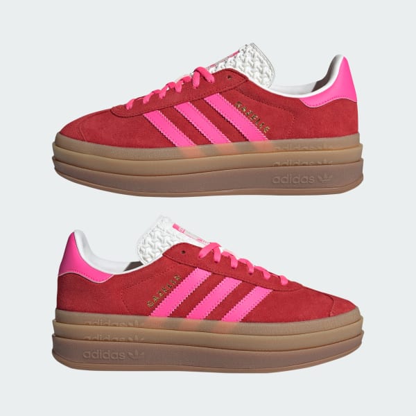 スニーカー adidas gazelle bold red adidas Gazelle Bold Shoes - Red | Free Shipping with adiClub