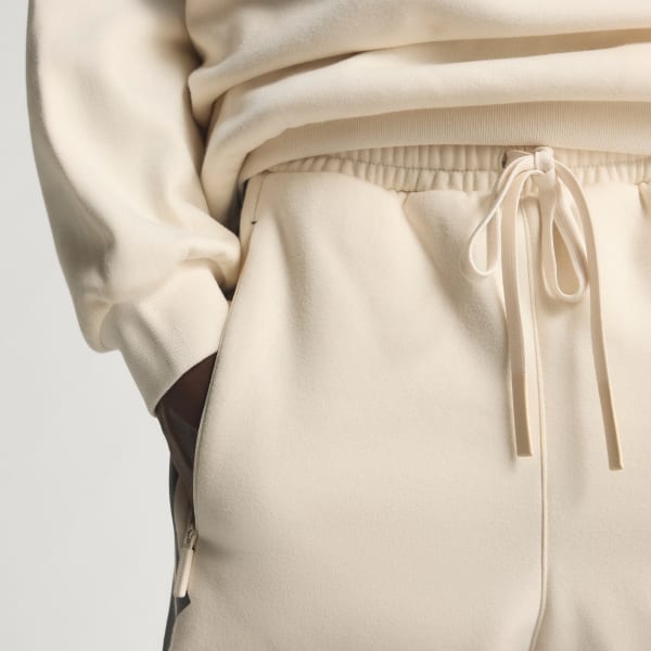 White adidas 3 STRIPE SHORTS