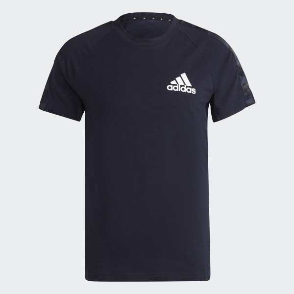 Adidas Aeroready Designed To Move Sport Motion Logo Tee - Big Apple Buddy