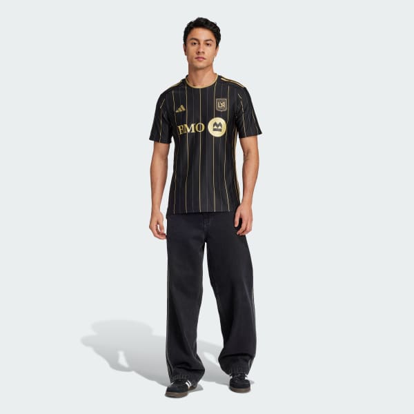 adidas Los Angeles Football Club 24/25 Home Jersey Black Free
