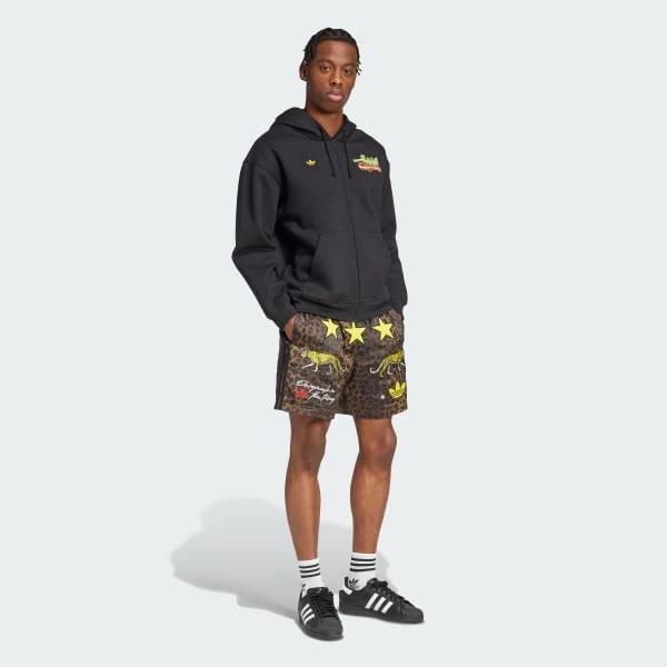 Multi adidas Originals In The Ring Graphic Shorts