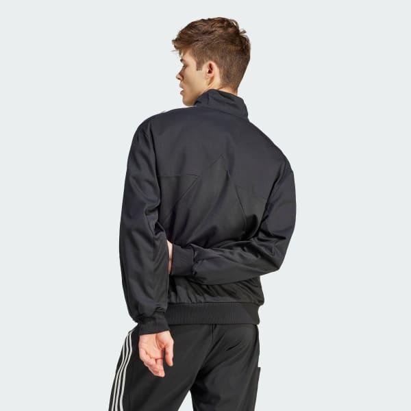 adidas NMD Oversized Pullover Jacket In Black CE1580