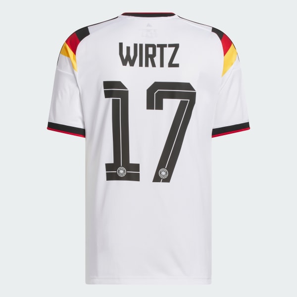 adidas Germany 26 Home Wirtz Jersey - White | Free Shipping with