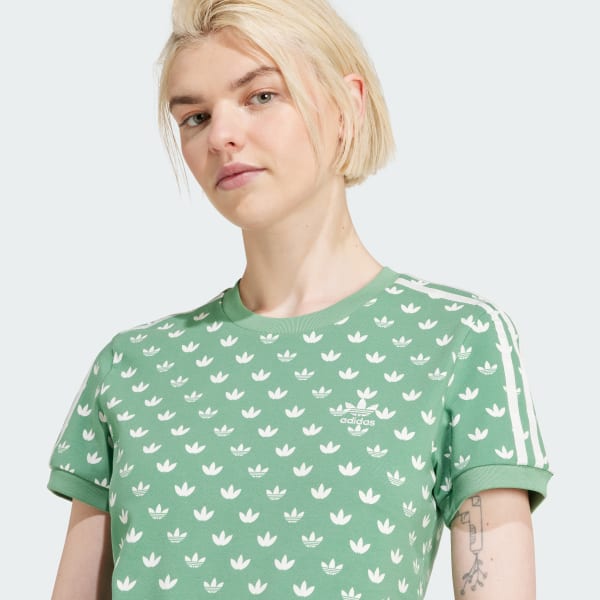 【adidas】モノグラム MONOGRAM 3-STRIPES T-SHIRT Tシャツ セール】【ZOZO限定】モノグラム スリーストライプス 半袖T