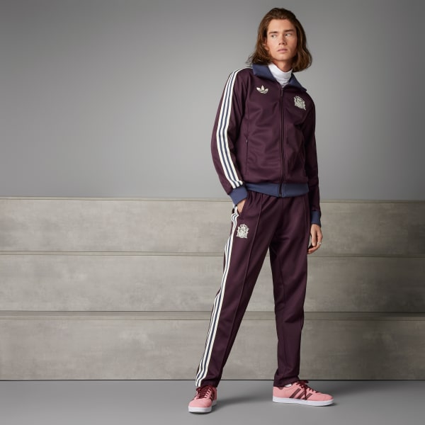 Velour beckenbauer track pants new arrivals