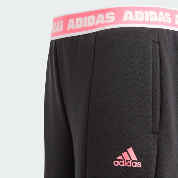 Black International Girls Day Joggers Kids