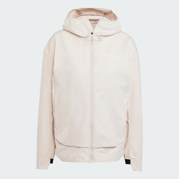 ruzová Bunda Terrex Multi Softshell