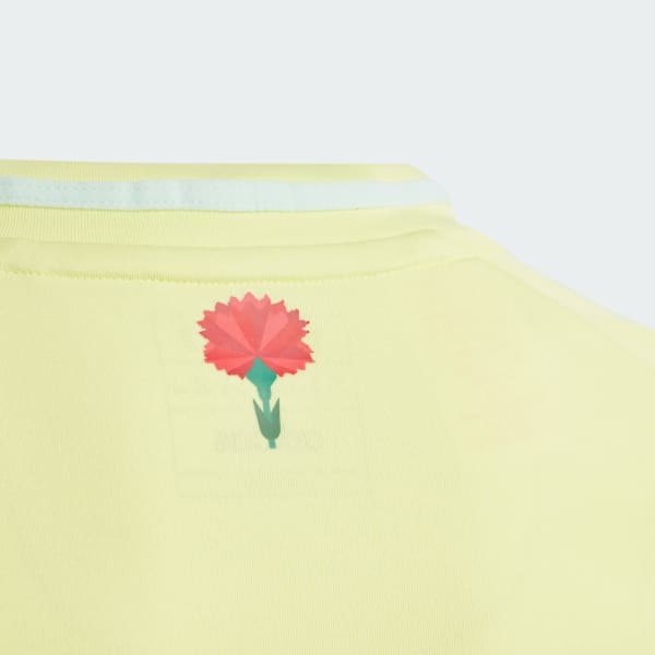 Jaune Maillot Extérieur Espagne 24 Enfants