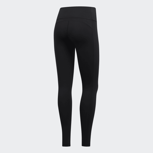 Negro Calzas Largas Believe This 2.0 - Tiro Alto