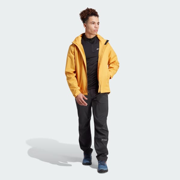 adidas Terrex Multi RAIN.RDY 2-Layer Rain Jacket - Yellow | adidas Canada