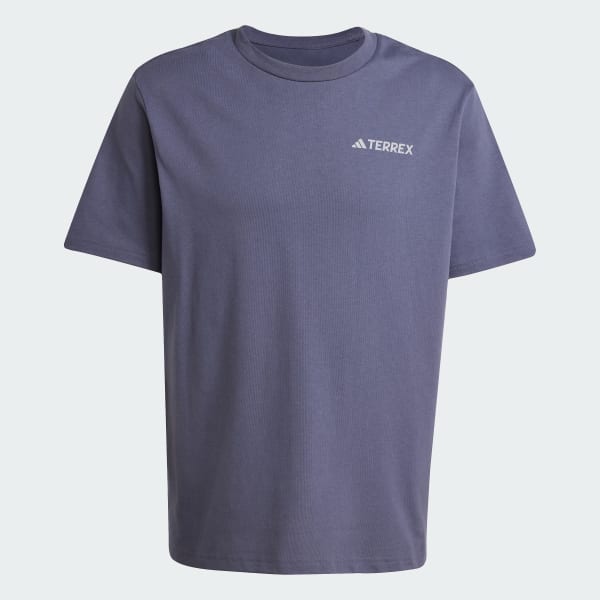 Blue Polygiene Graphic Tee