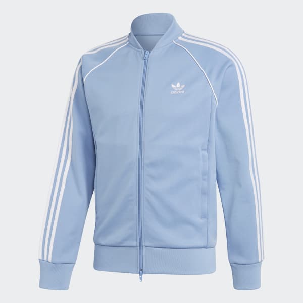 baby blue adidas track jacket