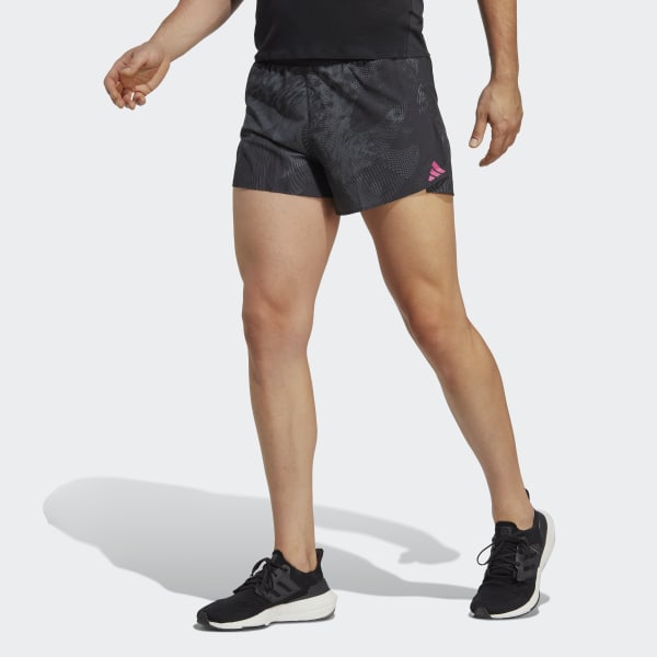 adidas Adizero Split Shorts - Black | Men's Track & | adidas