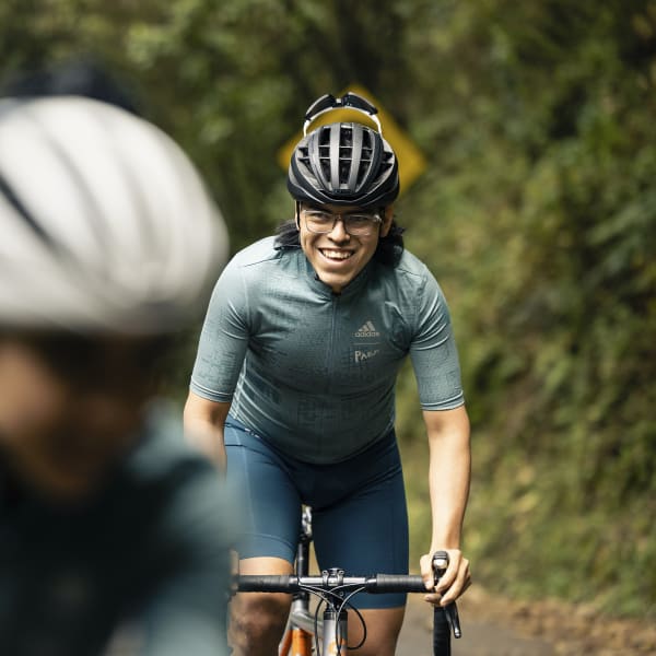 Verde Maillot de Ciclismo Parley Manga Corta