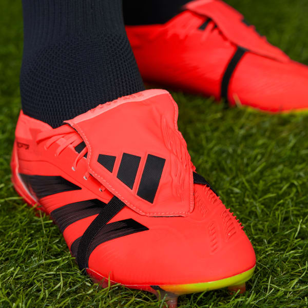 adidas Predator Elite FT Firm Ground Soccer Cleats - Red