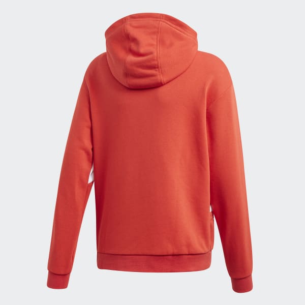 adidas Big Trefoil Hoodie Rot | adidas Austria adidas Originals BIG TREFOIL HOODIE Kapuzenpullover red