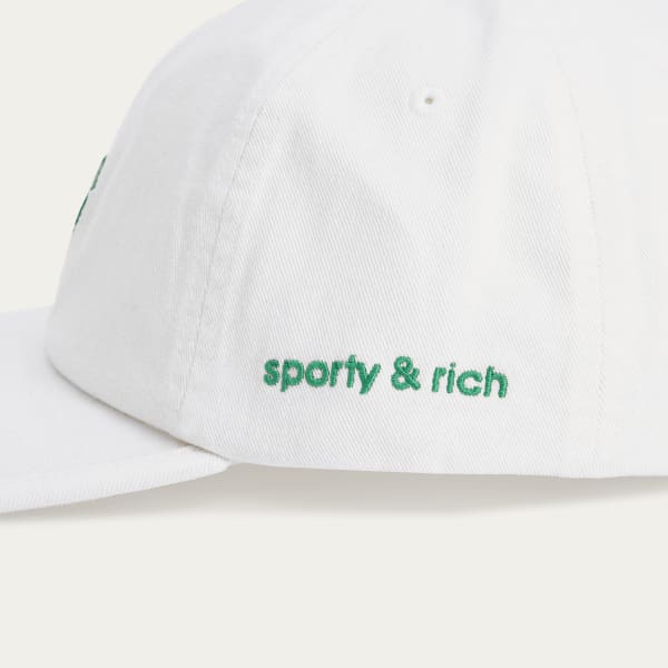 adidas Sporty & Rich Cap - White | Free Shipping with
