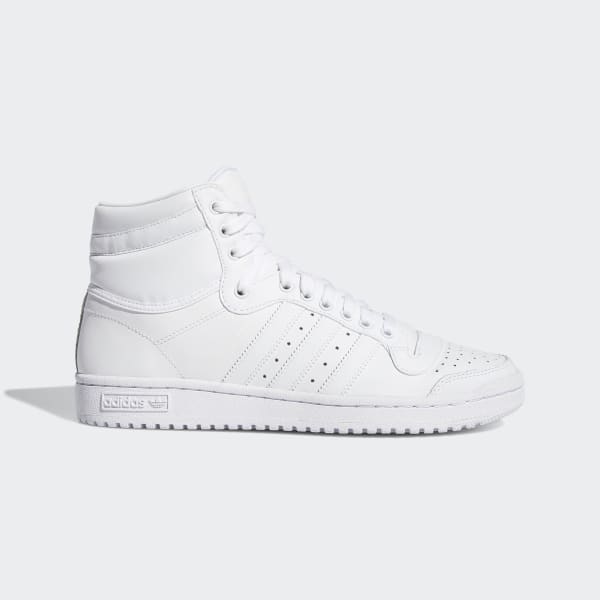 adidas Top Ten Hi Shoes - White | adidas US