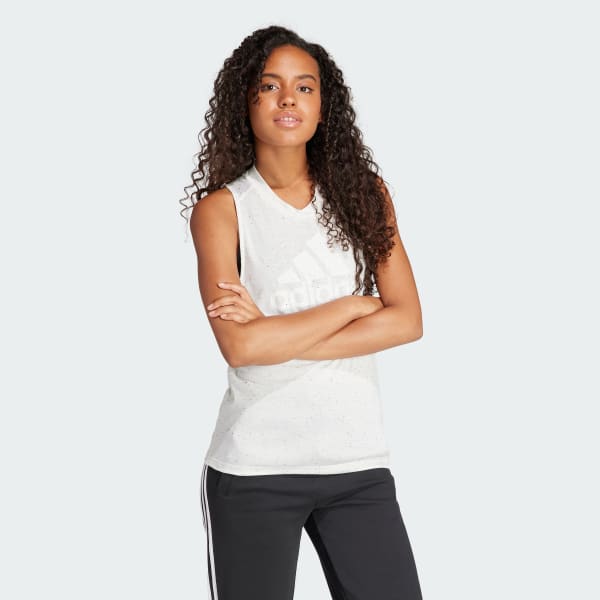 adidas Future Icons Winners 3.0 Tank Top - White | Free