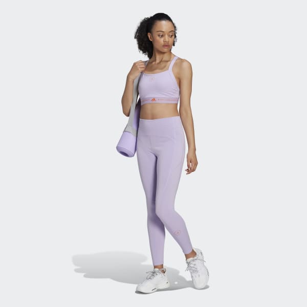 Violet Brassière adidas by Stella McCartney TruePurpose Maintien moyen DL559