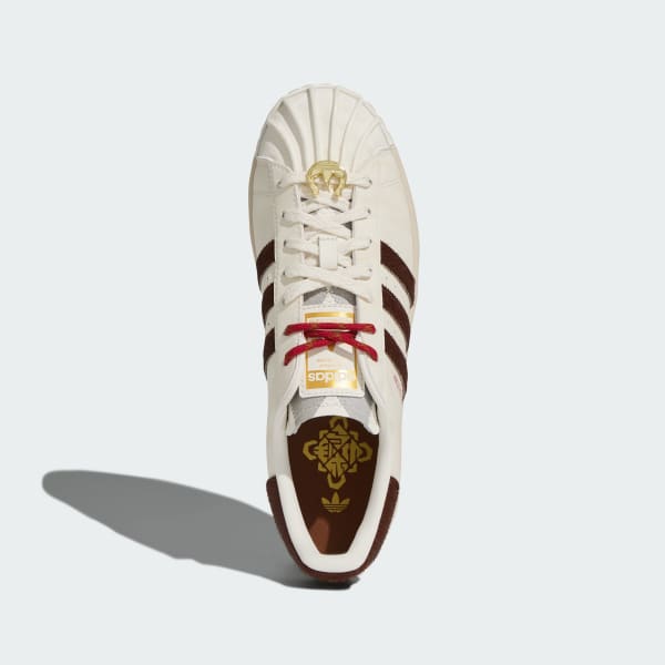White Superstar II shoes