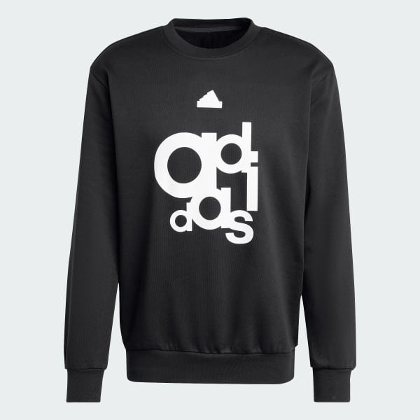 adidas Graphic Print Fleece Sweatshirt