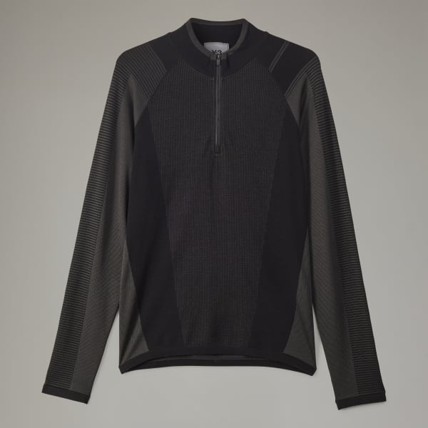 Sort Y-3 Classic Knit Base Layer Half-Zip Long-Sleeve Top QY736