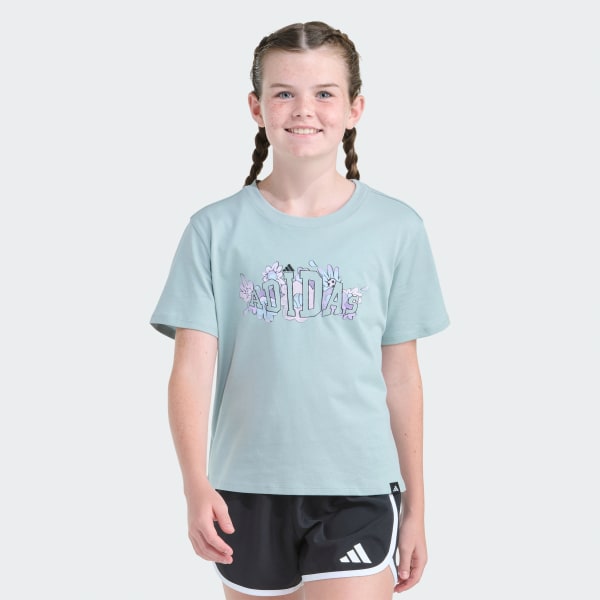 vert T-SHIRT MANCHES COURTES GRAPHIQUE