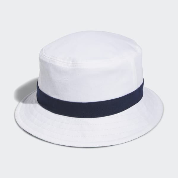 adidas Plaid Reversible Golf Bucket Hat White | Men's Golf | adidas