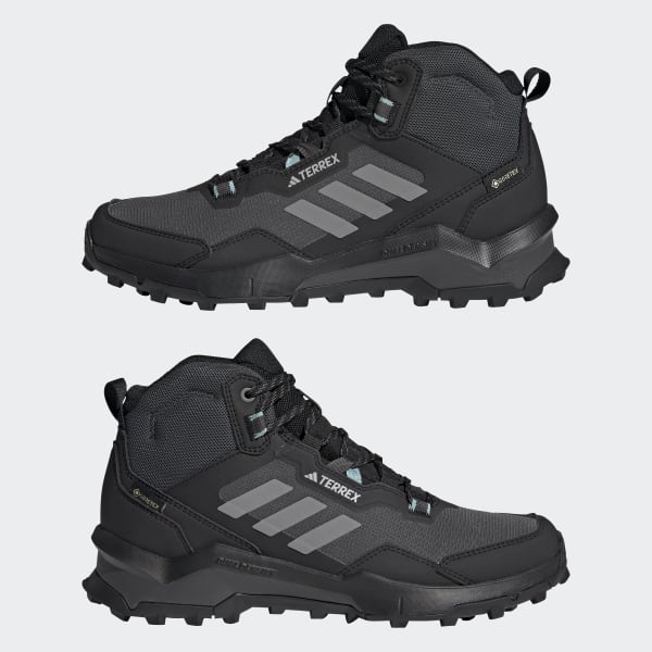 adidas Terrex AX4 Mid GORE-TEX Hiking Shoes - Black | adidas