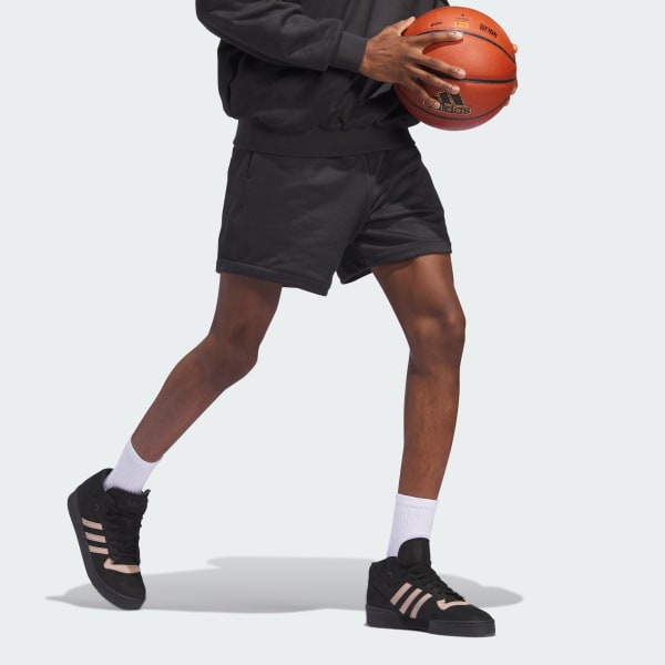 Grau Basketball Sueded Shorts