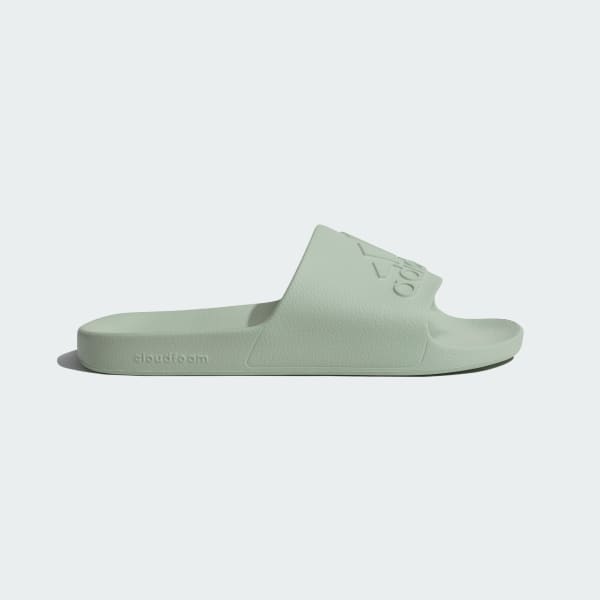 Green Aquo Slip On Slides