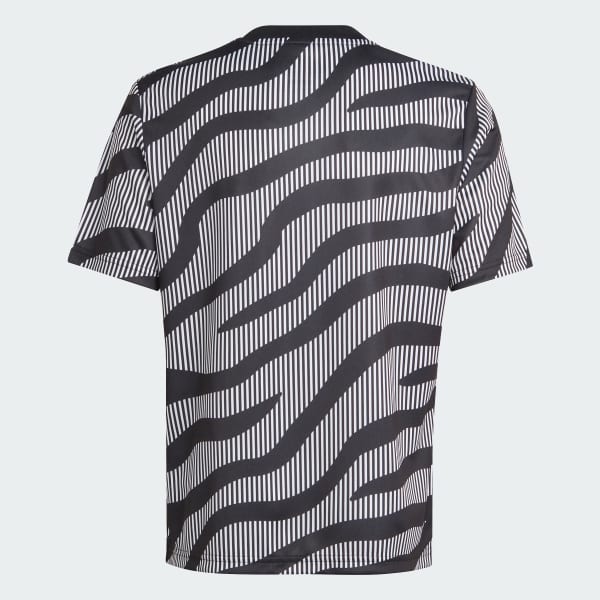 Nero Maglia Pre-Match Juventus Kids