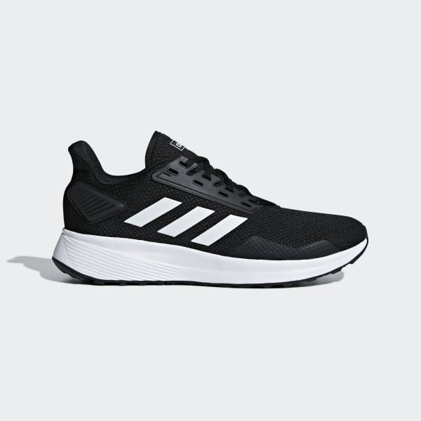 adidas black sports shoes