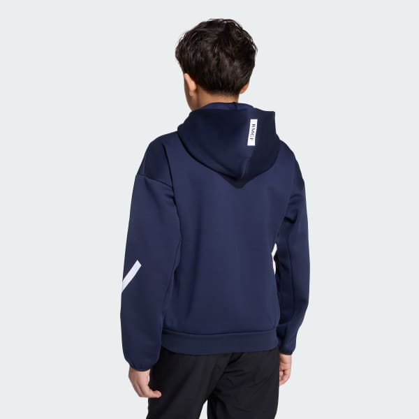 modrá Bunda Real Madrid ADIDAS Z.N.E. Anthem Kids